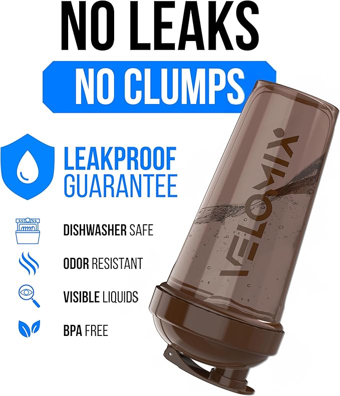 VELOMIX -4 PACK 28 Oz Protein Shaker Bottle for Protein Mixes -4x Wire Whisk | Leak Proof Shaker Cups for Protein Shakes | Large, Stackable Protein Shaker Bottle Pack | Dishwasher Safe (A3) Urban Tone