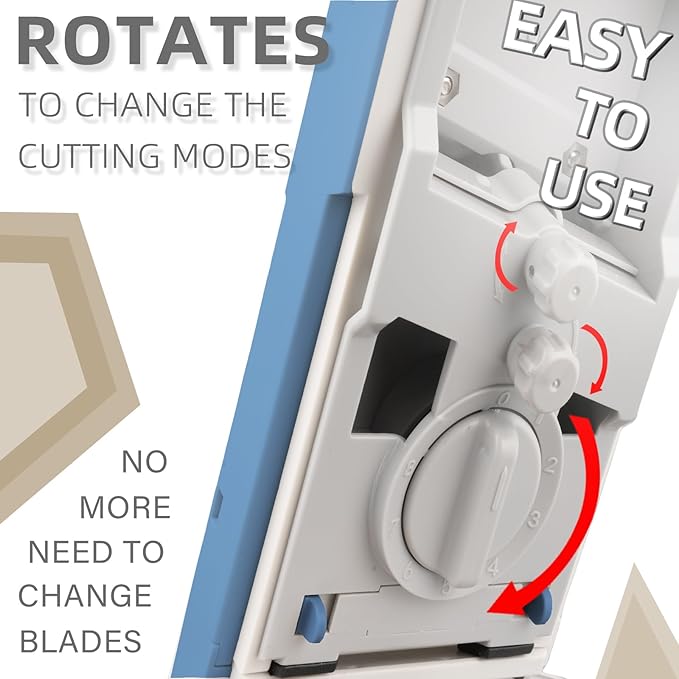 Upgrade Safe Mandoline Slicer for Kitchen,Adjustable Vegetable Food Chopper Onion Potato Fries Cutter, Veggie Salad Julienne + Dicer, with Draining basket, Kitchen Chopping Artifact, Gift