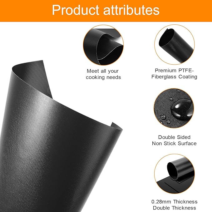 4-Pack Fiberglass Liners for Ninja Air Fryer Pro XL 6-in-1 AF181, 8.39"x8.74" Reusable and Versatile Replacement for Ninja Air Fryer Parchment Paper Heat-Resistant Non-Disposable