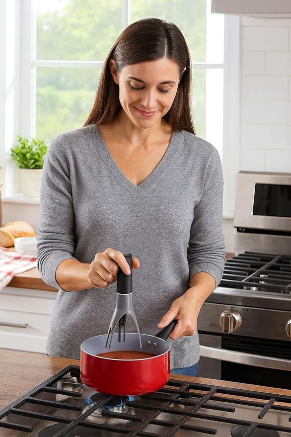 Automatic Pan Stirrer Pot Stirrer Automatic Auto Pot Stirrer Automatic Stirrer for Cooking Hands Free