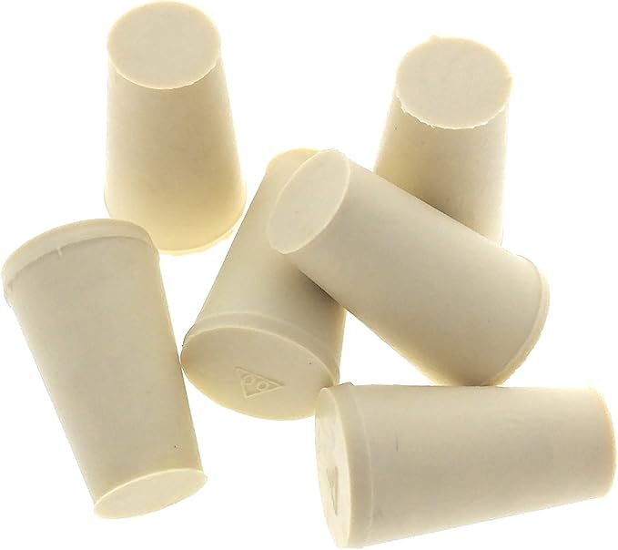 Essential Values Replacement Stoppers/Plugs - 6 Pack - Compatible with Toddy Cold Brew Coffee Maker and Filters - Also Compatible with Filtron Cold Brew Systems