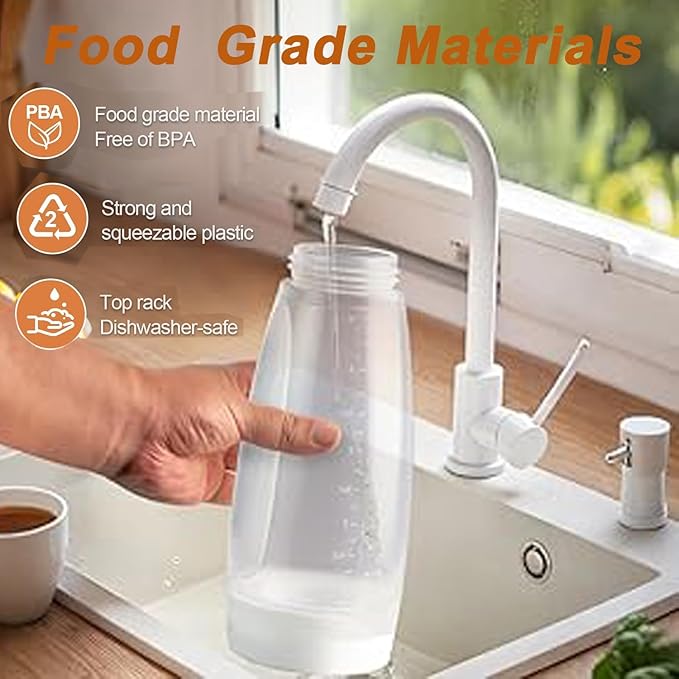 Pancake Batter Dispenser,Pancake Batter Dispenser Bottle with Whisk Ball, 1000ML Batter Mixer and Dispenser for Pancakes, Crepes, Waffle,Kitchen Baking Tool, 2 Pack