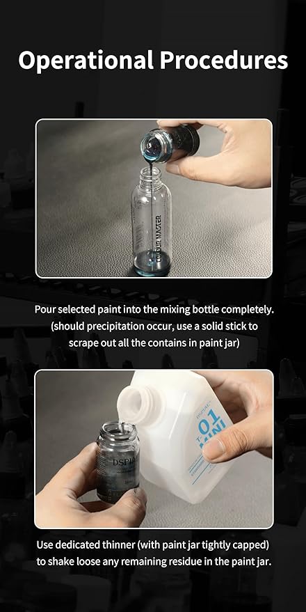DSPIAE Electric Paint Stirrer Mixer, Magnetic Mixing Tool