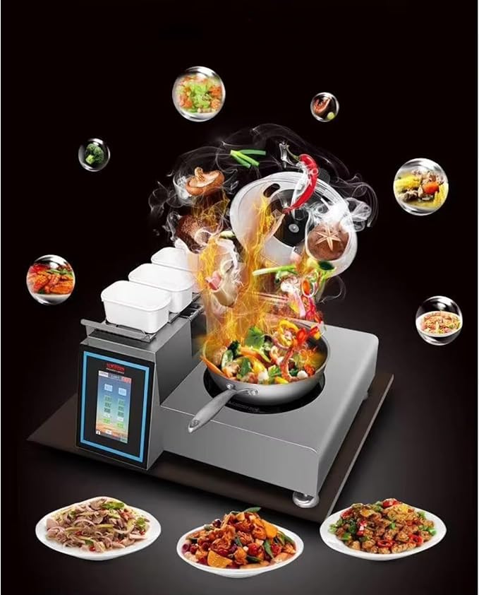 Cooking Robot Automatic Pot Stirrer Automatic Stirrer For Suitable for Home Kitchens Tea Shops Dessert Shops and Small Catering Stores for Stable and Efficient