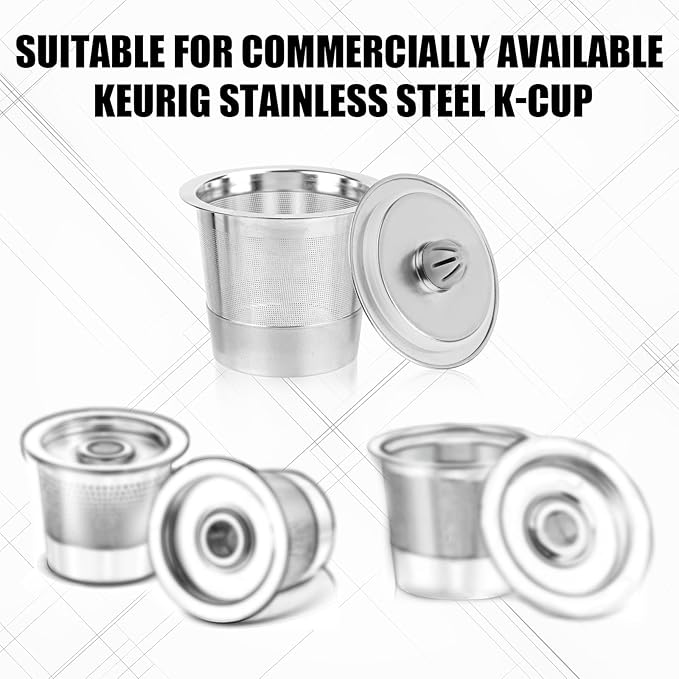 40pcs Silicone Gaskets for Keurig Stainless Steel Refillable K Cup, Reusable Gasket Ring Replacement Silicone Seals for Keurig Reusable k Cup Coffee Filter