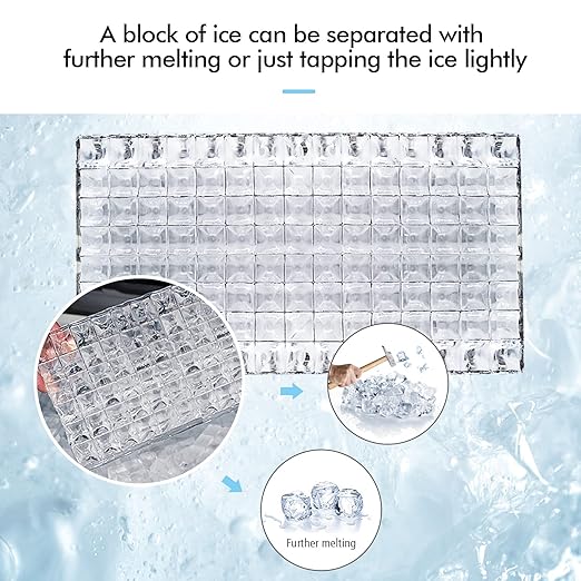 COSTWAY Ice Maker Countertop, 48LBS/24H Automatic Ice Stainless Steel Machine with Self-Cleaning Function, Easy-to-Control LCD Display, Timer Function, See-Through Window with Ice Scoop and Basket