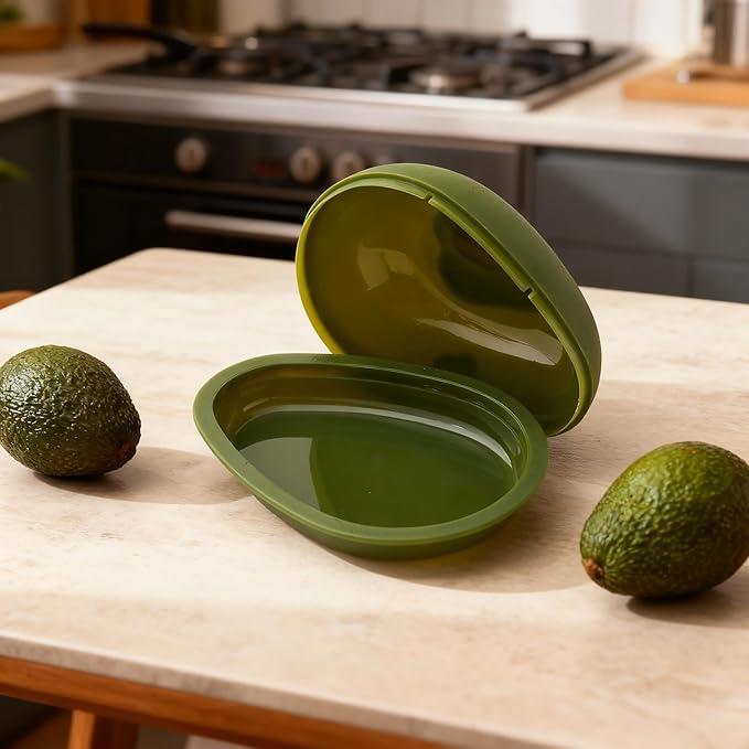 Onion Storage, Avocado Saver Keeper, Reusable Tomato Lemon Holder Storage Container (Avocado Saver)