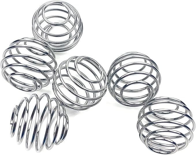 6 Pcs Small Shaker Ball Formula Mixers,304 Stainless Steel Shaker Ball for Baby Bottles formula,Fits into Kids Nutrition Shake Bottles,Blender Mixing Ball Bottle(6 Pack) (6)