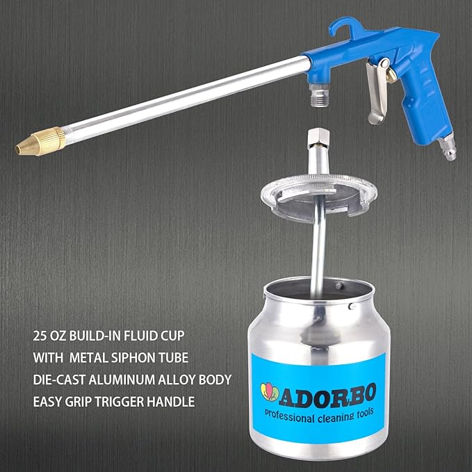 Engine Cleaning Gun Solvent Air Sprayer Degreaser Automotive Tool