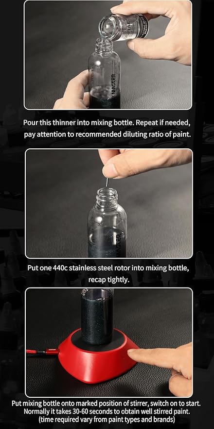 DSPIAE Electric Paint Stirrer Mixer, Magnetic Mixing Tool