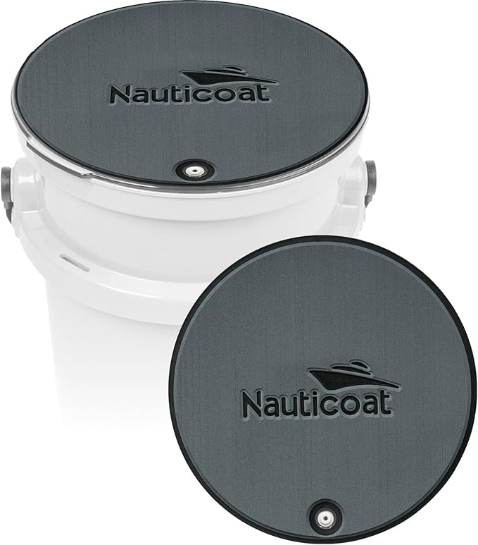 EVA Mat Cooler Pad, 11.4" Non Skid Bucket Cooler Pad, Peel & Stick Application EVA Foam Cooler Pad for Yeti Bucket with Lid, Yeti Load Out Bucket Lid