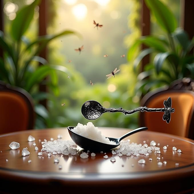 Retro Dragonfly Spoon Coffee Spoons Teaspoon Stainless Steel Tableware Creative Sugar,Tea Spoons Stir Bar, Dessert, Cake, Long Handle Spoon Kitchen Gadget Antique (GunBlack)