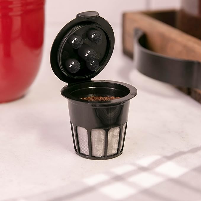 Perfect Pod Café Supreme – Reusable Coffee Filter Pod Compatible with Select Keurig coffee machines (See Compatibility Chart)