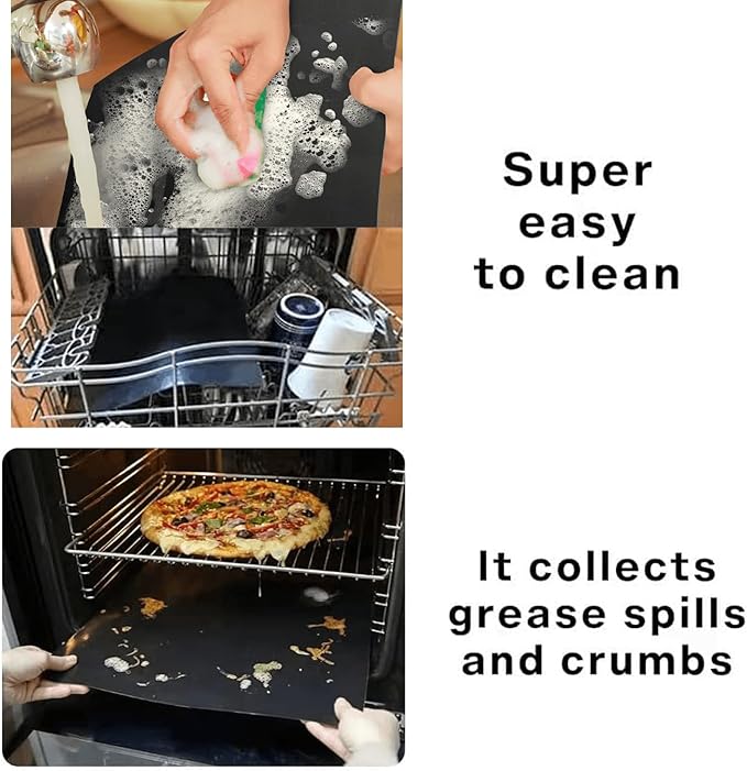 SIUDANGKA 4 Pack Air Fryer Liners for Cuisinart Air Fryer Cuisinart Convection Toaster Oven and Emeril Lagasse 26 QT Extra Large Air Fryer