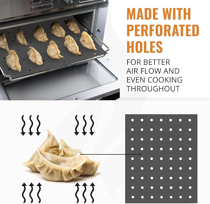 Reusable Liners for Toaster Compatible with Ninja Foodi XL Pro DT200, Double Oven with FlexDoor, Prestige Smart, Double Stack Countertop Oven, Liner for Trays and Racks