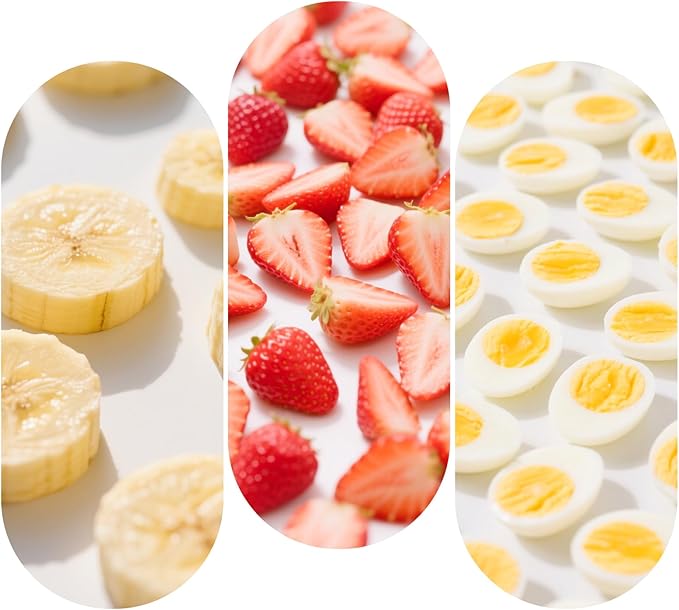 JAYVAR Extra Large Banana Slicer, Spam Slicer, Egg Cutter for Hard Boiled Eggs, Cheese Butter Cutter for Hot Dog Slicing, Multipurpose Strawberry Slicing Kitchen Gadgets for Fruits and Vegetables