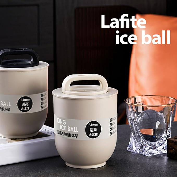 Large Silicone Ice Sphere Maker Molds Practical Round Making For Crafting Large Homes Ice Sphere Tray