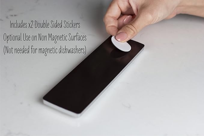 Dishwasher Magnet Clean Dirty Sign, Clean Dirty Magnet for Dishwasher, Rustic Farmhouse Kitchen Decor, Magnetic Dish Washer Sign Indicator, Sliding Rustic Dish Washer Signs, Black & White Wood