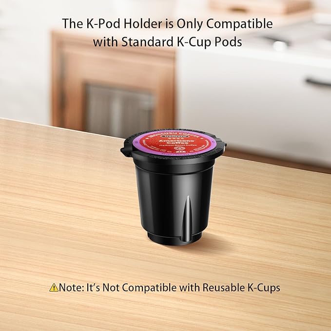 Horavie Reusable K Pod Holder Accessories for K1100 KC201 KC221 Coffee Maker