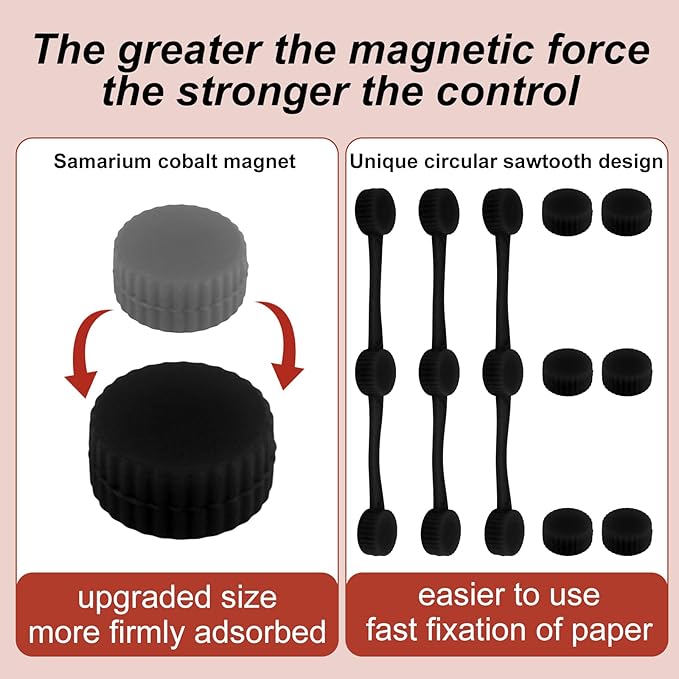 3 Sets Air Fryer Magnet Silicone Buckle, Secure Locking Disposable Liners Heat-Resistant & Avoid Parchment Paper Burns Magnetic Clips Holder for All Iron Airfryer Accessories (Black)