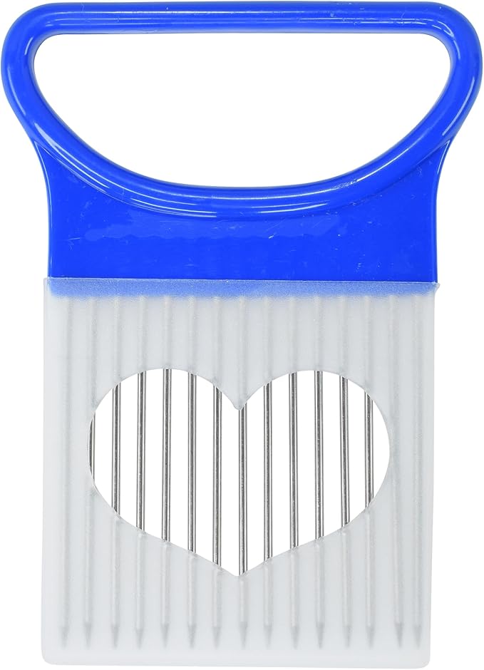 R&M Stainless Steel Onion Holder for slicing onions, tomatoes, avocados, eggs and more