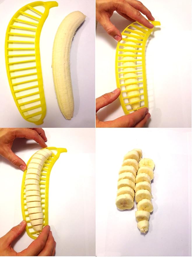 Tomato Slicer Holder Kit Banana Tool Cutting Guide Onion Potato Pepper Hot Dog Prep