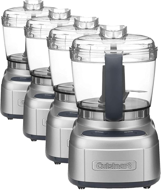 Cuisinart ECH-4SV Elemental 4-C Chopper Grinder,Silver,(Pack of 4)