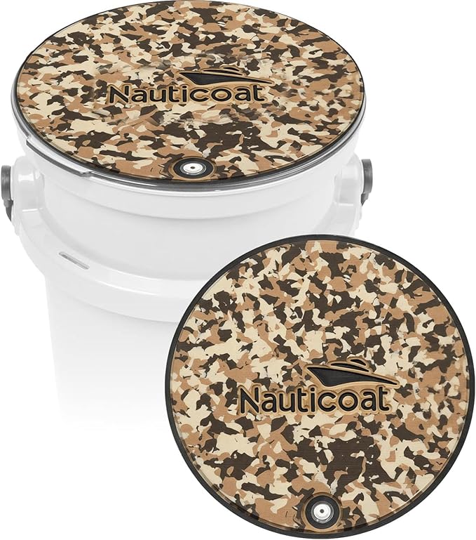 EVA Mat Cooler Pad, 11.4" Non Skid Bucket Cooler Pad, Peel & Stick Application EVA Foam Cooler Pad for Yeti Bucket with Lid, Yeti Load Out Bucket Lid