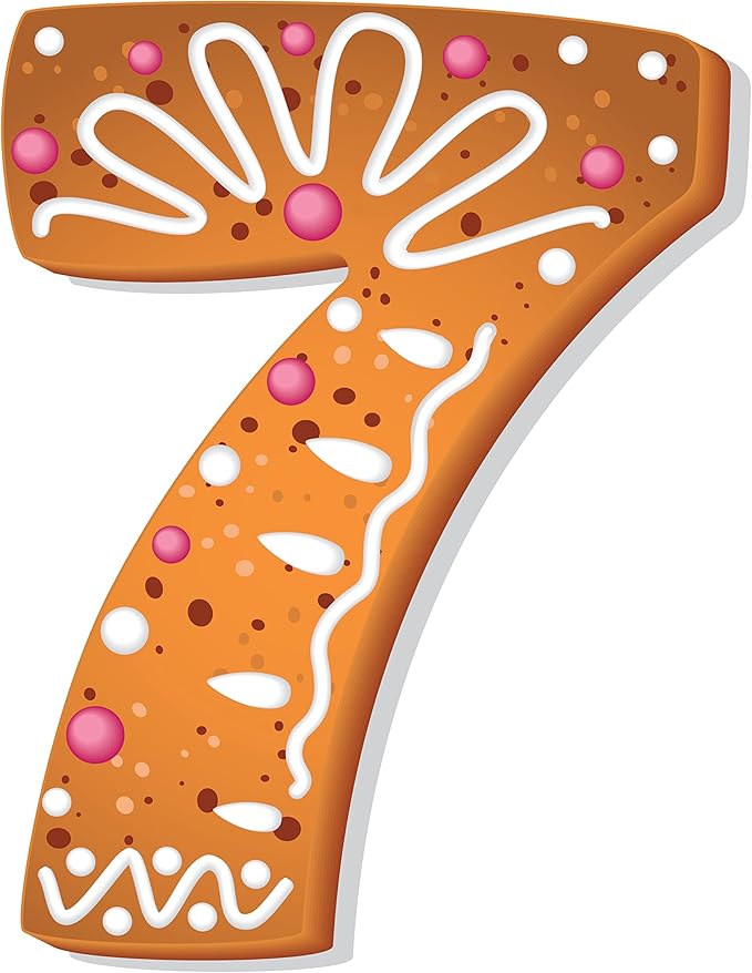 Number 7 Cookie Cutter – Sharp & Safe Stainless Steel Cooking Utensils – Ideal For Sandwiches, Pancakes, Fruits & Crafts – Dishwasher-Safe Bakery Supplies from Sweet Cookie Crumbs (3.1”T x 2.1”W)