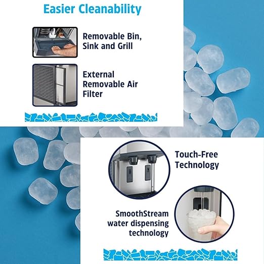 Countertop Commercial Nugget Ice Maker by Scotsman