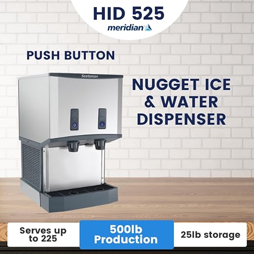 Countertop Commercial Nugget Ice Maker by Scotsman