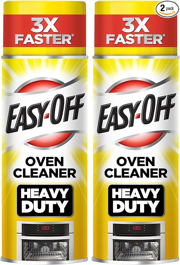 Easy Off Heavy Duty Oven Cleaner, Regular Scent 14.5 oz Can (Pack of 2)