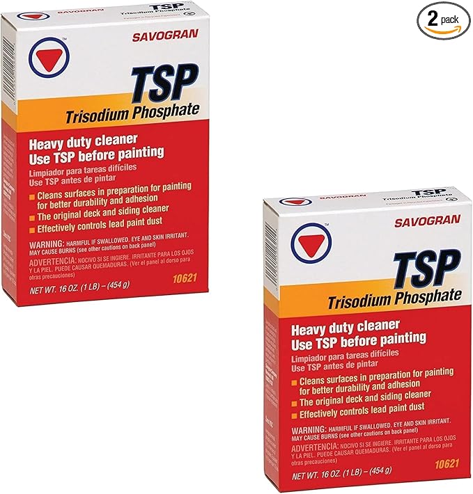Savogran 10621 Trisodium Phosphate (TSP) 1LB (16oz) - 2 Pack