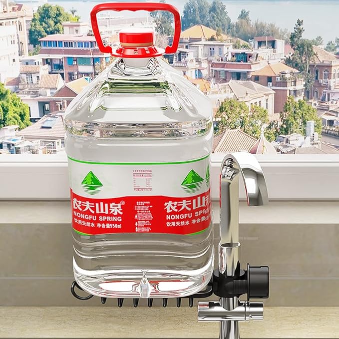 Faucet Sponge Holder Kitchen Sink Caddy Organizer Over Faucet Hanging Drain Rack (Normal, Silver)