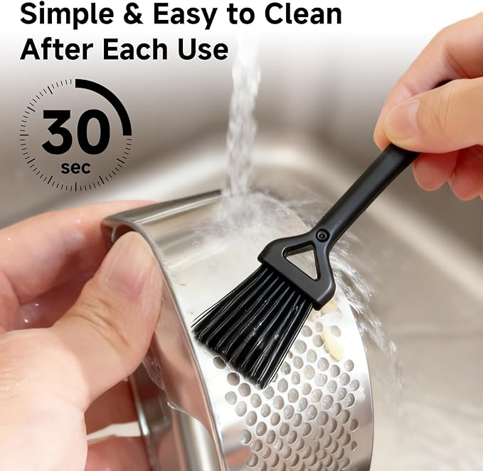 Garlic Press Rocker Set Stainless Steel And All-in-One Kitchen Vegetable Peeler, Premium peelers For Kitchen - Ideal For Potato, Apple, Carrot, Fruit And More