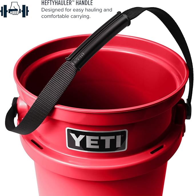 YETI Loadout 5-Gallon Bucket, Impact Resistant Fishing/Utility Bucket