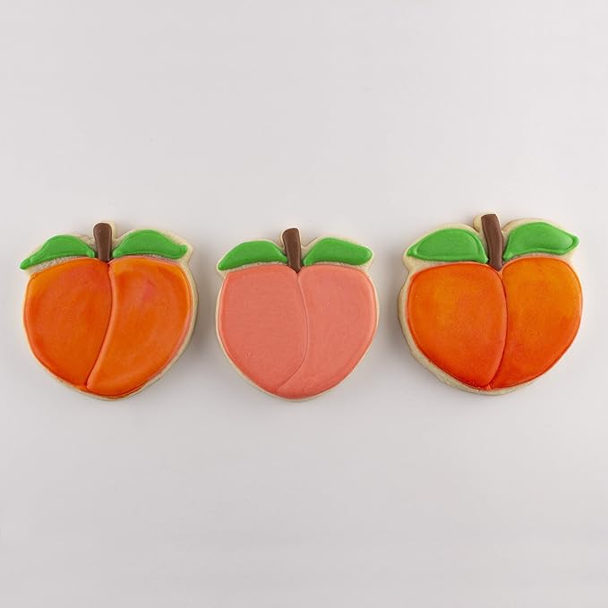 Ann Clark Peach Cookie Cutter, 3-1/4" Made in USA