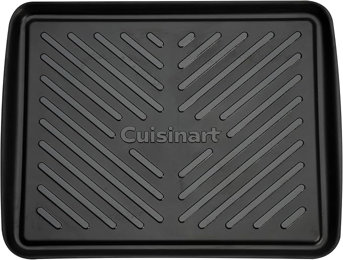 Cuisinart CPK-210 Grilling Prep and Serve Trays, Black and Red Large 18” x 14.5”