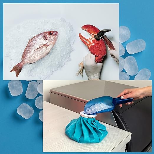Scotsman HID312AB-1 Meridian Push-Button Countertop Nugget Ice & Water Dispenser, Air Cooled - Up to 260 lb. Production, 12 lb. Storage