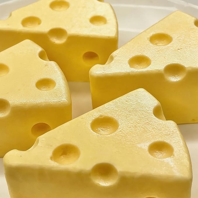 Cheese Silicone Molds for Mousse Cake, 8-Cavity 3D Cheese Cake Baking Tray for French Dessert Pastry Chocolate Pudding Ice Cream, 11.5 x 6.7 x 1.3 inches