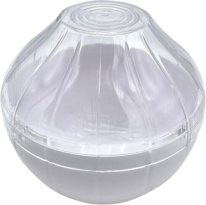 Fruit and Vegetable Storage Containers for Fridge, Onion Saver and Lemon Keeper Reusable Lemon and Onion Keeper/Saver/Holder, Refrigerator Vegetable Crisper(White)