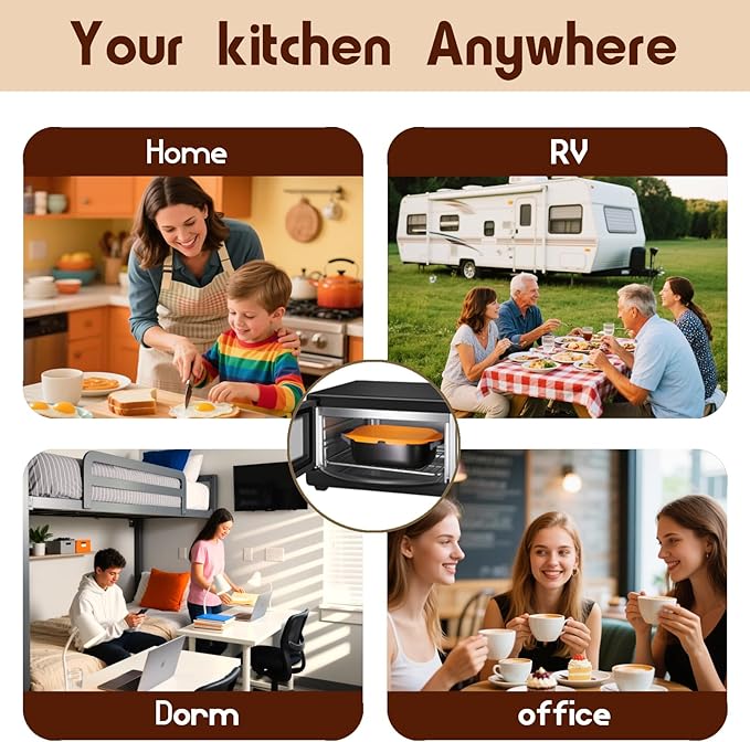 MKYSAIL Quick-Heat Microwave Grill Pan & Bacon Cooker | The Perfect Kitchen Addition for Single Servings & Fast Family Sides.Compact Multi-Use Microwave Cookware with Lid for Chicken, Veggies,Pancakes | Dishwasher Safe,Portable for Kitchen, RV, Dorm, O...