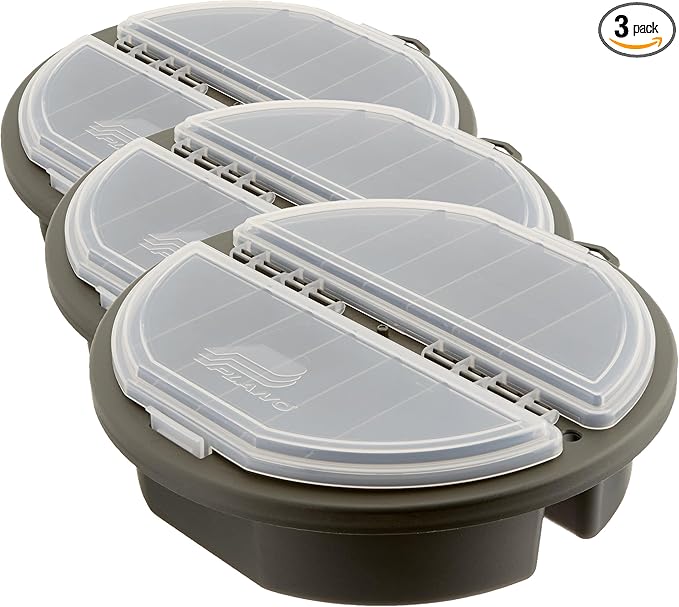 Plano 5 Gallon Bucket Topper and Organizer,OD Green/Clear (Pack of 3)