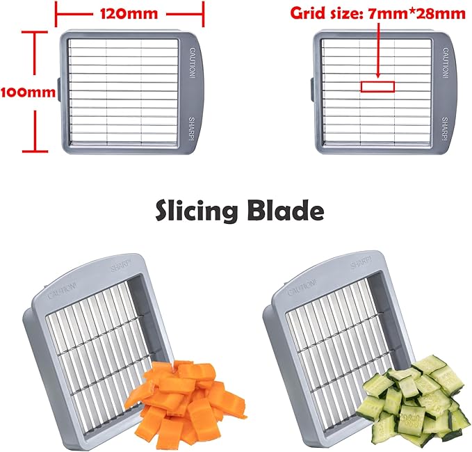 Replacement Blades - 2 PCS (Slicing blade - 7 x 28 mm)