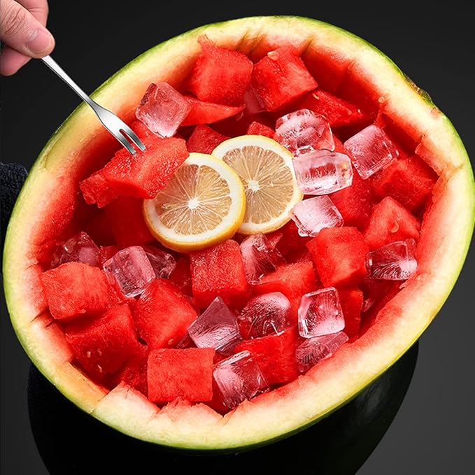 Watermelon Cutter Slicer Cut Watermelon Into Cubes Knife Melon Baller for Kitchen Gadgets Useful Cool Tool