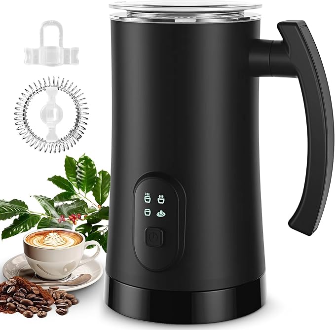 Electric Milk Frother for Latte Art Coffee
