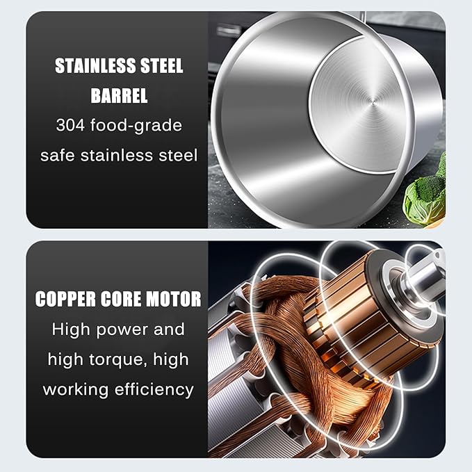 Automatic Pot Stirrer for Cooking, Electric Portable Mortar Mixer, Barrel Volume 20L, Stirring Speed Adjustable, for Mix Motar, Plaster, Paint, Cement, Concrete