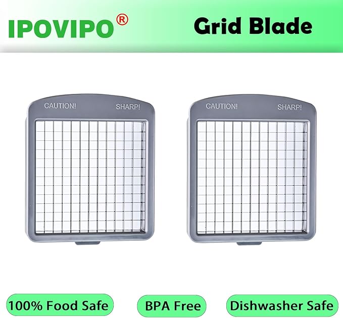 Replacement Blades - 2 PCS (Small grid blade - 7 mm)
