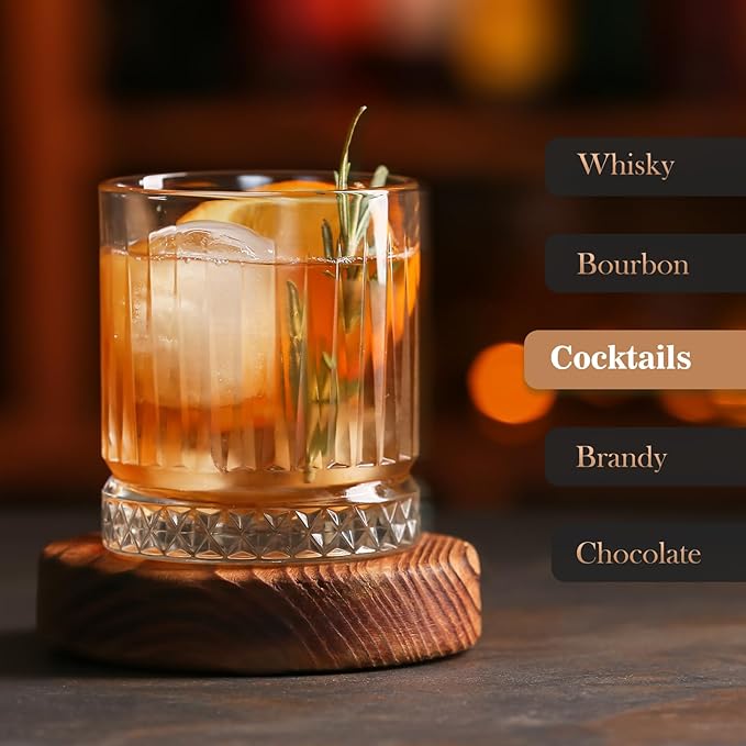 Whiskey Ice Cubes Mold 2 Pack - Round Ice Cube Mold & Ice Ball Maker Set with Storage Bin, Ice Cube Trays with Lid, Tongs for Bourbon & Cocktails, Gifts for Whiskey Lover