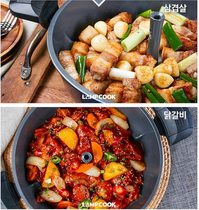 LAMPCOOK/LAMP COOK Automatic Rotating Cooking Pot / Auto Cook Pot